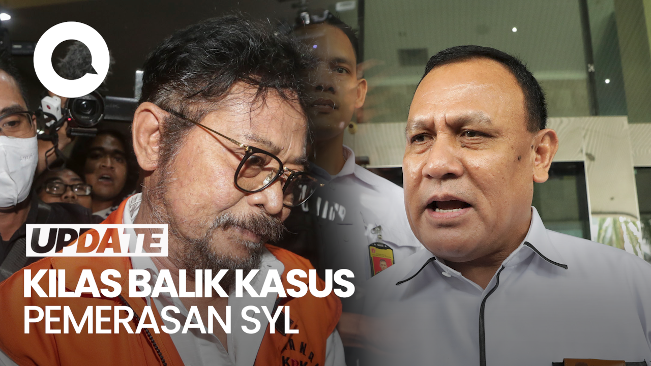 Perjalanan Kasus Dugaan Pemerasan SYL Berujung Firli Jadi Tersangka