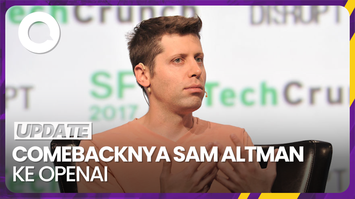 Plot Twist! Sam Altman Batal Dipecat dari OpenAI