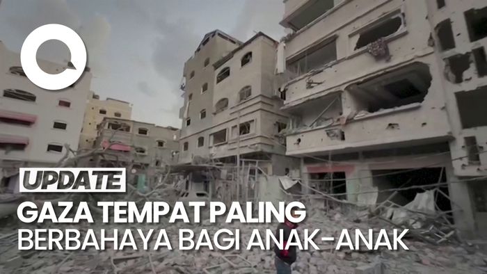 UNICEF Sebut Gaza Tempat Paling Berbahaya di Dunia untuk Anak-anak