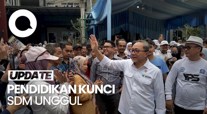 Resmikan Gedung Baru Sekolah di Depok, Zulhas Dukung Pendidikan Demi SDM Unggul 