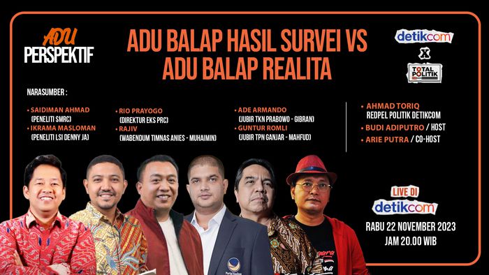 Adu Balap Hasil Survei vs Realita
