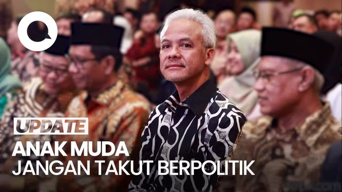 Ganjar Minta Anak Muda Tak Risih untuk Masuk Politik
