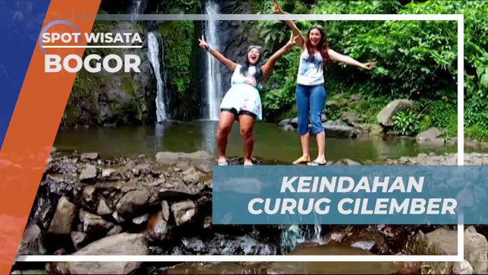 Menikmati Keindahan Curug Cilember Setinggi 80 Meter, Cisarua Bogor