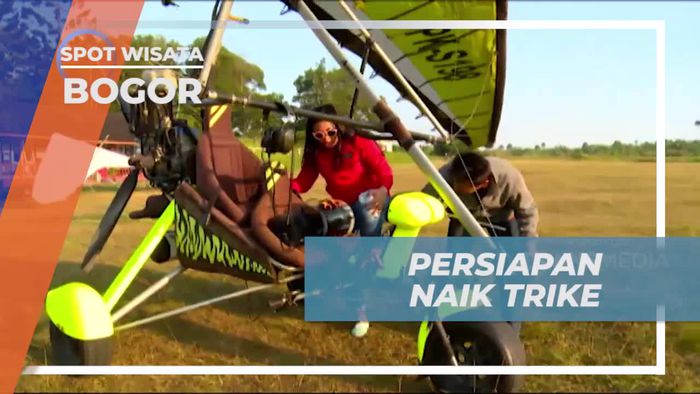 Memakai Alat Keselamatan Sebelum Bermain Trike, Bogor