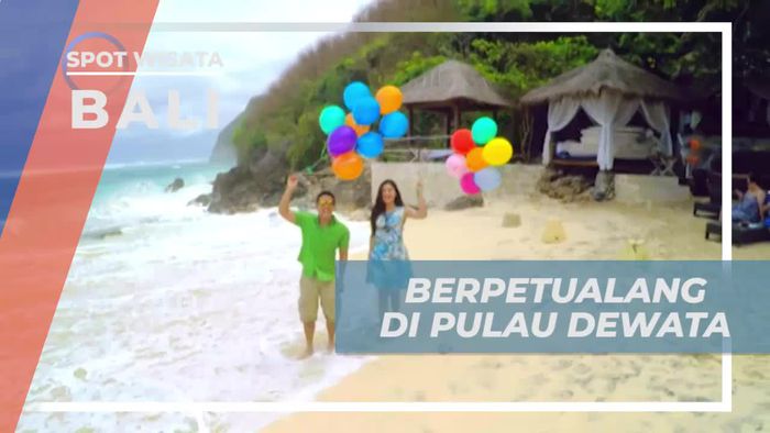 Menyusuri Keindahan Pantai Ditemani Cuaca Cerah, Bali