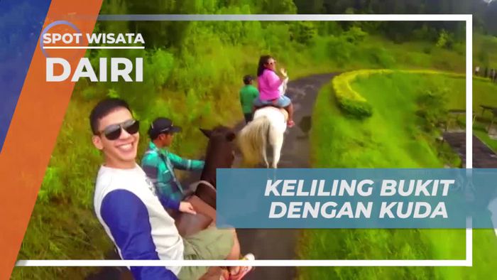 Berkuda Keliling Bukit Dairi Sidikalang