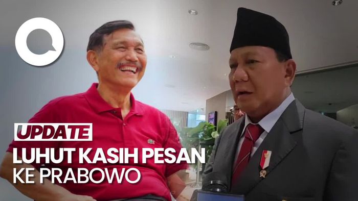 Luhut Ungkap Isi Pertemuan Deeptalk Satu Jam dengan Prabowo