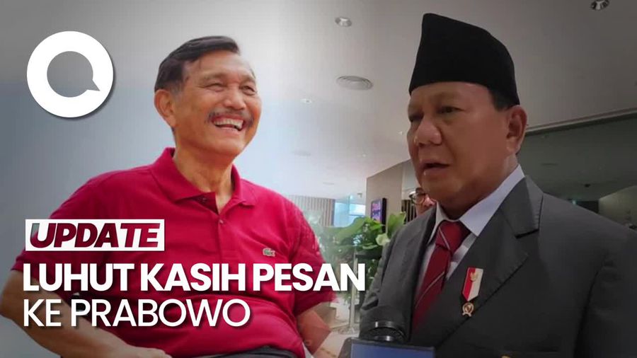 Luhut Ungkap Isi Pertemuan Deeptalk Satu Jam dengan Prabowo