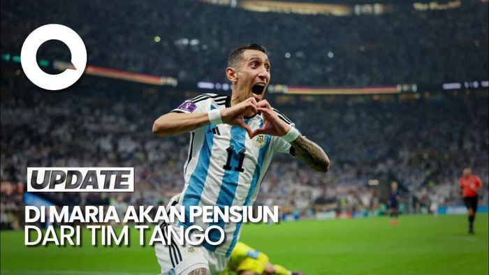 Di Maria Pensiun dari Timnas Argentina Setelah Copa America 2024