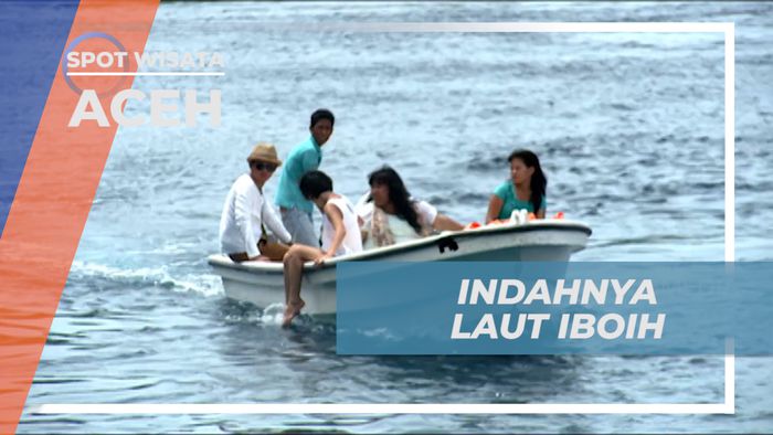 Menikmati Keindahan Laut Iboih Naik Speedboat, Aceh