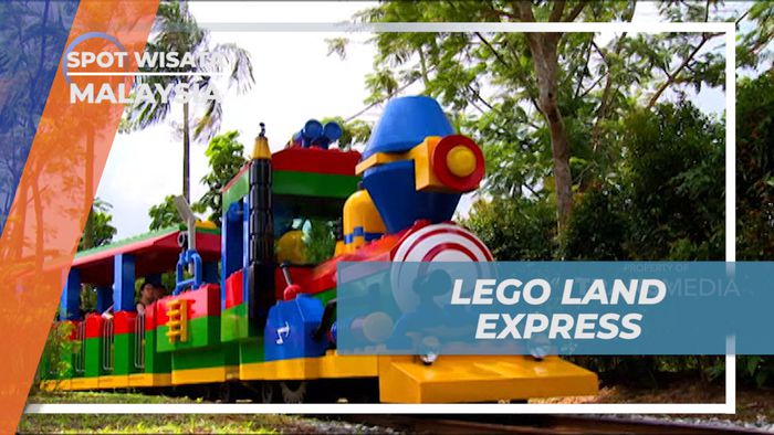 Serunya Naik Kereta Keliling Taman Bermain di Wahana Lego Land Express, Malaysia