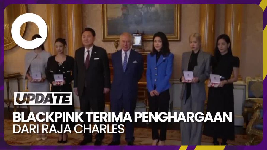 Kagumnya Raja Charles III kepada BLACKPINK