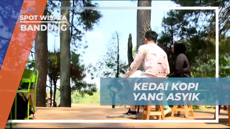 Nongkrong Asik di Kedai Kopi Kawasan Tebing Keraton Bandung
