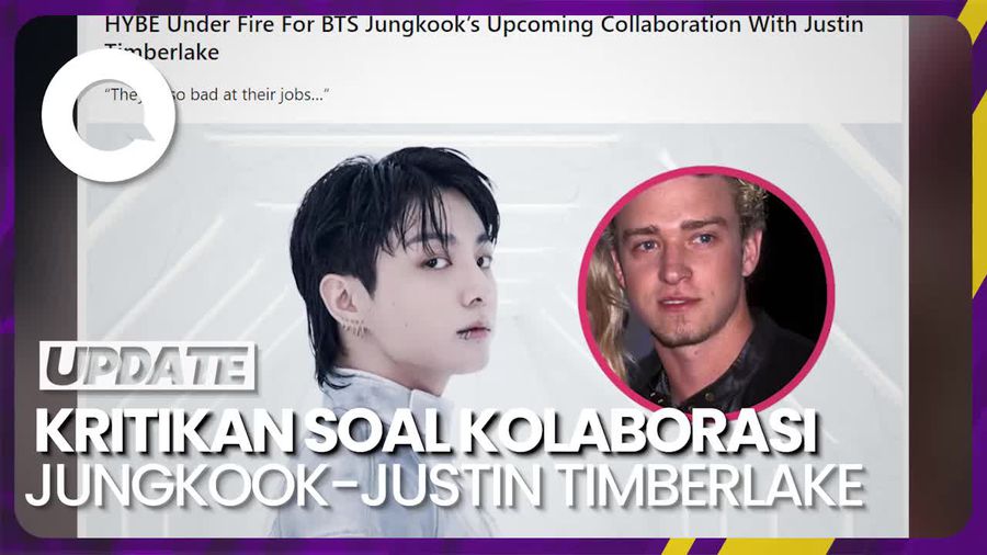 HYBE Dikritik Terkait Kolaborasi Jungkook dan Justin Timberlake