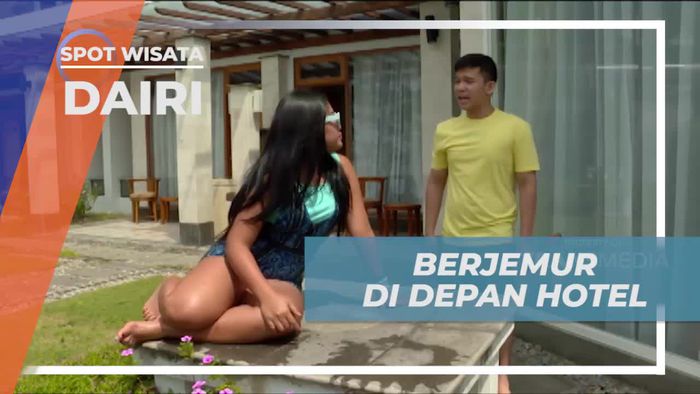 Berjemur Untuk Kesehatan Kulit di Penginapan Dairi Sidikalang