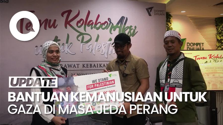 Dompet Dhuafa-IHA Kirim 6 Ton Bantuan Kemanusiaan di Gaza Selama Jeda Perang