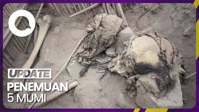 5 Mumi Berusia Seribu Tahun Ditemukan di Peru