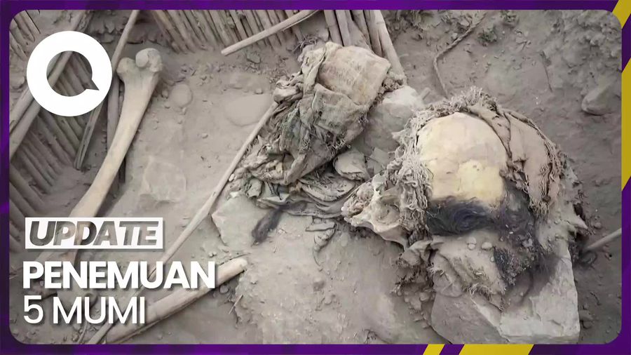 5 Mumi Berusia Seribu Tahun Ditemukan di Peru