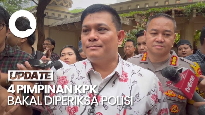 Polisi Periksa 4 Pimpinan KPK Terkait Kasus Firli Bahuri Pekan Depan