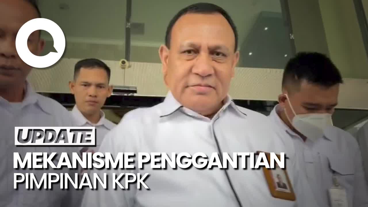 Firli Bahuri Jadi Tersangka, Bagaimana Mekanisme Penggantian Pimpinan KPK?