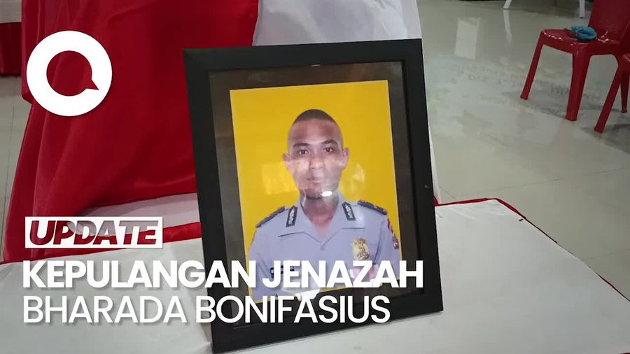 Jenazah Anggota Brimob yang Gugur Ditembak KKB Tiba di Kupang