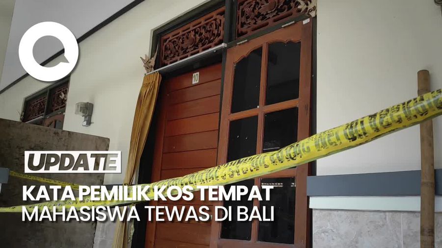 Kesaksian Pemilik Kos Tempat Mahasiswa Tewas Mengenaskan di Bali