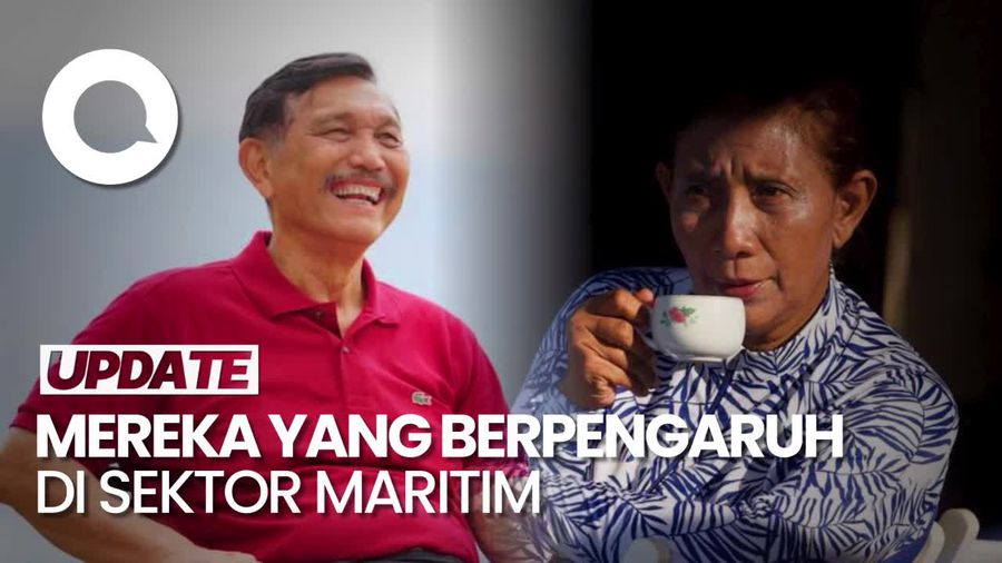 Susi hingga Luhut Tokoh Paling Berpengaruh di Sektor Maritim Versi ASI