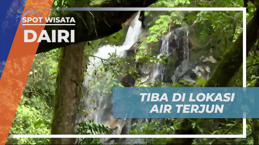 Tiba di Air Terjun Kembar, Disambut Keindahan Alamnya, Dairi Sidikalang