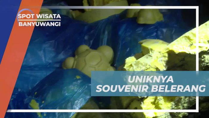 Belerang, Souvernir Unik Dari Kawah Ijen Banyuwangi 