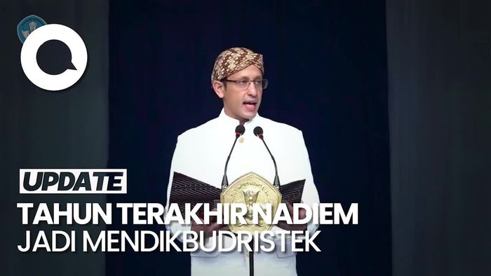 Pidato Perpisahan Nadiem di Peringatan Hari Guru 2023, Singgung Hapus UN