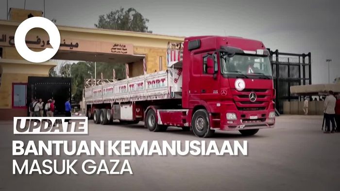 Bantuan Kemanusiaan Mulai Masuk ke Gaza