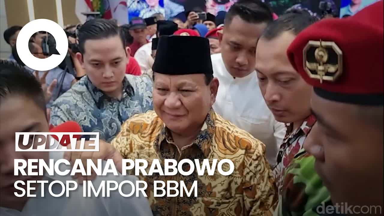 Rencana Prabowo Swasembada Energi, Janji RI Setop Impor BBM