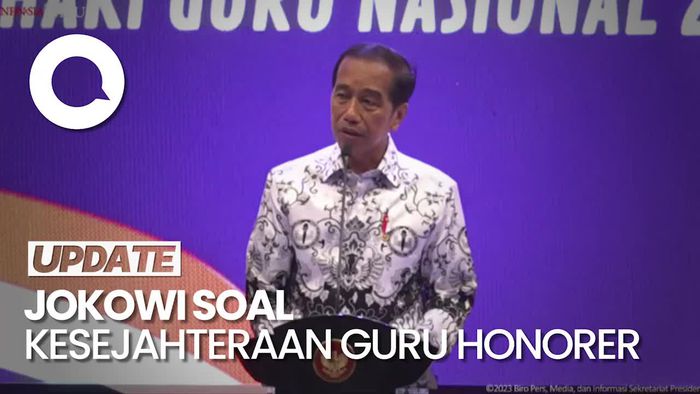 Jokowi Bicara Masalah Guru Honorer: 2024 Akan Ada 1 Juta ASN P3K