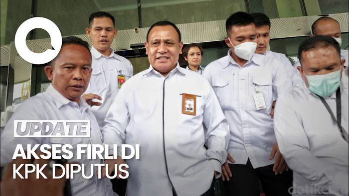 KPK Sebut Kewenangan Firli sebagai Ketua Berakhir Usai Keppres Terbit
