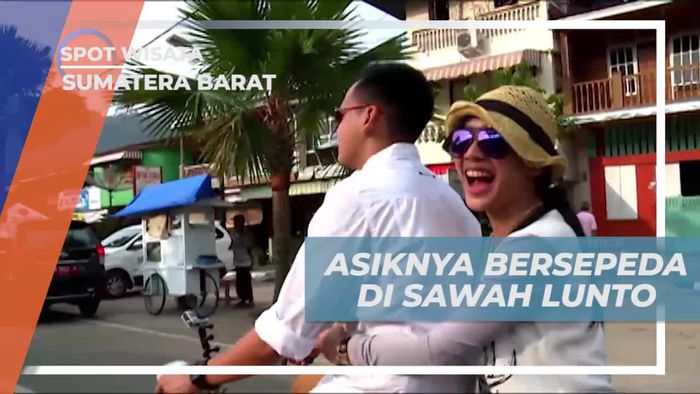 Bersepeda Menikmati Keindahan Alam Kota Pusaka Sawah Lunto