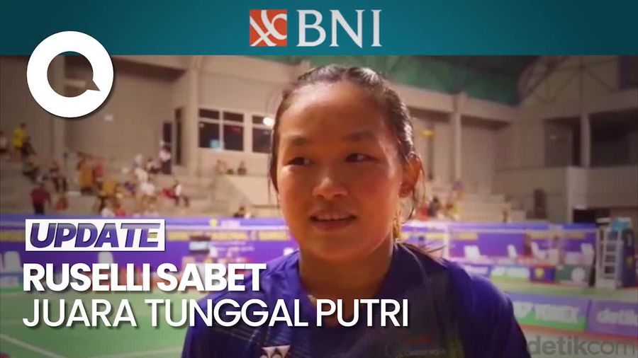 Selamat! Ruselli Hartawan Sabet Juara di BNI Sirnas C Sumsel 2023