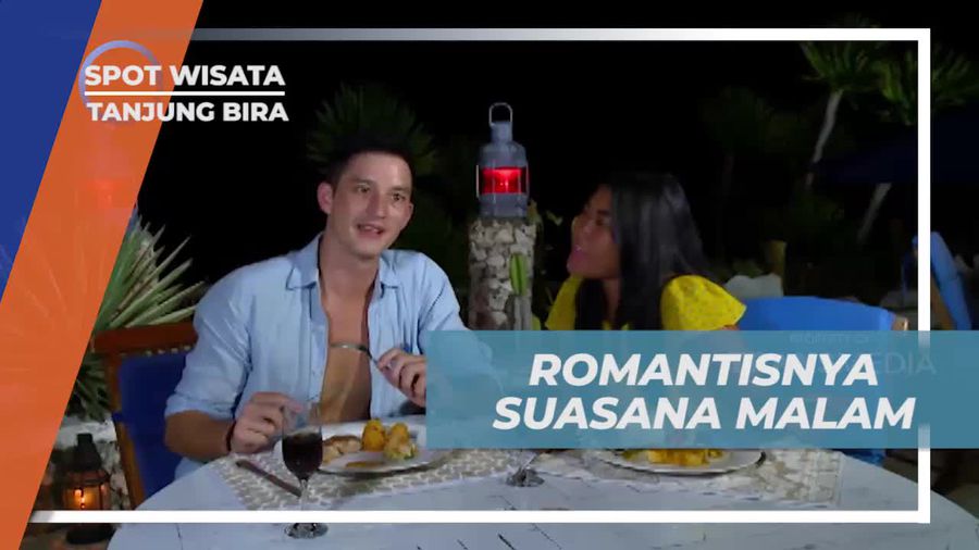 Dinner Romantis Dengan Suasana Malam Tanjung Bira