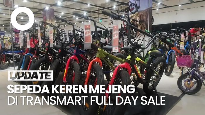 Beli Sepeda di Transmart, Pengunjung Ini Girang Dapat Diskon Rp 550 Ribu