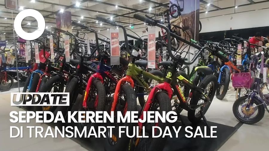 Beli Sepeda di Transmart, Pengunjung Ini Girang Dapat Diskon Rp 550 Ribu