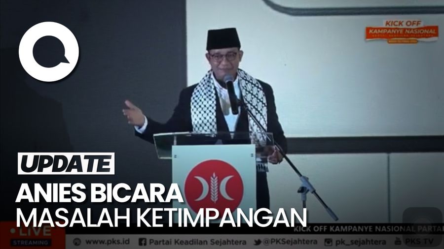 Anies: Selama Ini Ketimpangan Tak Jadi Agenda Serius