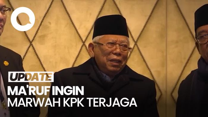 Harapan Wapres Maruf untuk Ketua KPK Pengganti Firli Bahuri