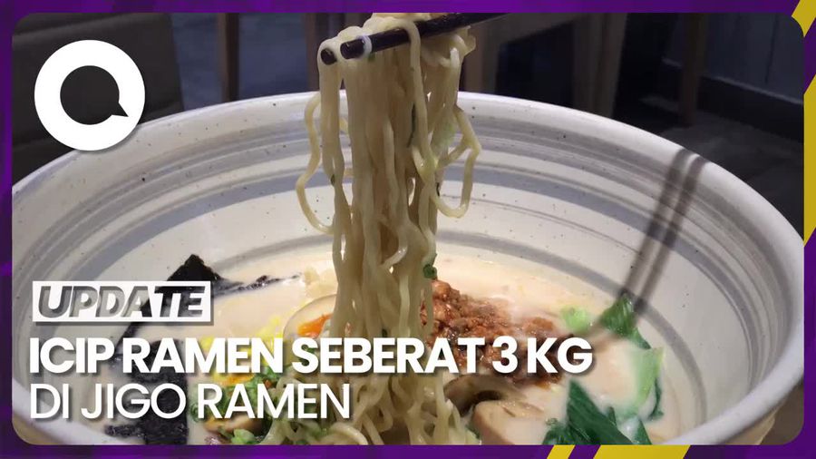 Ada Ramen Porsi Titan, Dijamin Bikin Tergiur!