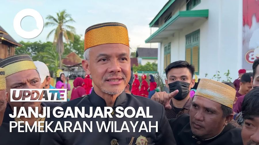 Ganjar Janji Bakal Perjuangkan Luwu Menjadi Provinsi
