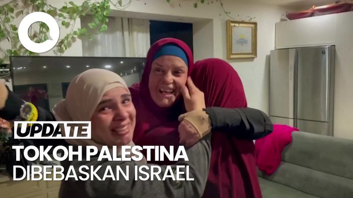 Ditahan Israel 8 Tahun, Israa Jabis Akhirnya Bertemu Keluarganya