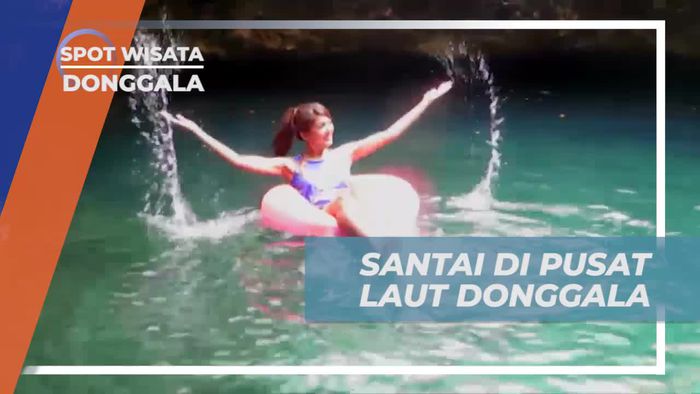 Bersantai Dengan Floaties dan Hammock di Pusat Laut Donggala 