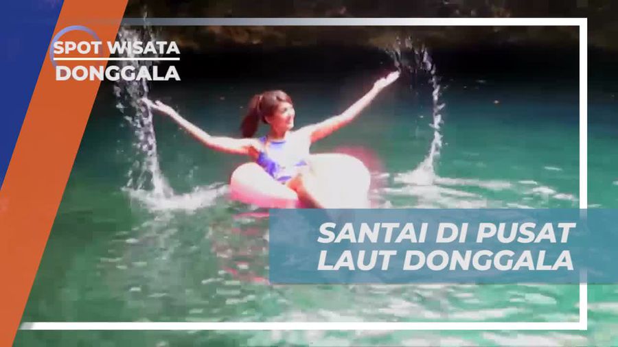 Bersantai Dengan Floaties dan Hammock di Pusat Laut Donggala 