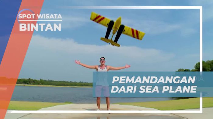 Menikmati Keindahan Alam Bintan Dari Sea Plane