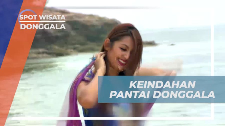 Menikmati Kesegaran Kelapa di Pantai Donggala 