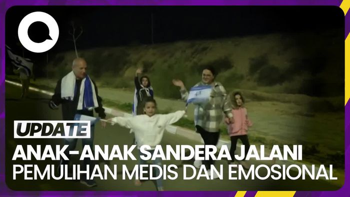 Kondisi Anak-anak Sandera yang Dibebaskan di Gaza