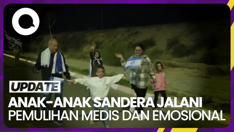Kondisi Anak-anak Sandera yang Dibebaskan di Gaza